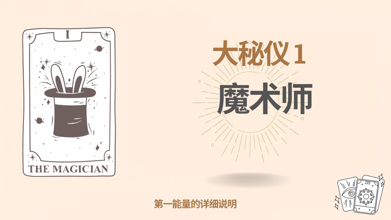 命运矩阵中的第一能量(1)——魔术师(法师) 1 命运矩阵中的第一能量(1)——魔术师(法师)