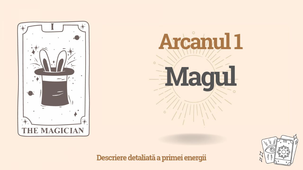 Prima arcană (1) în Matricea Destinului – Magul, Vrăjitorul 1 Prima arcană (1) în Matricea Destinului – Magul, Vrăjitorul