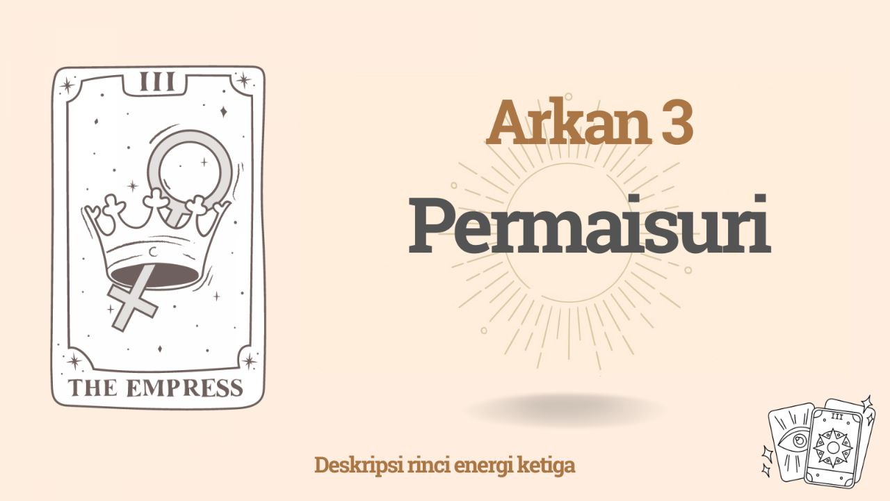 Arkan ketiga dalam Matriks Takdir – Sang Permaisuri ( energi 3 ) 1 Arkana ketiga dalam Matriks Takdir – Sang Permaisuri ( energi 3 )