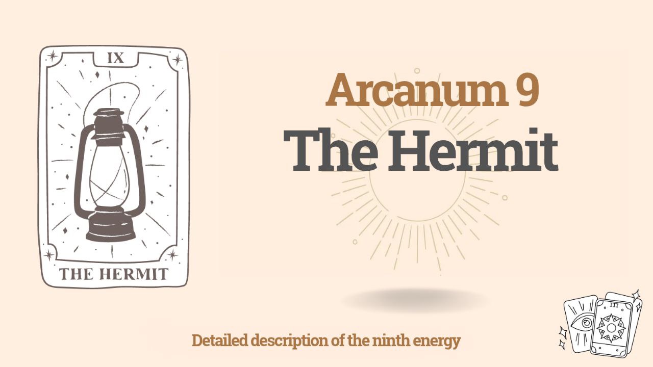 The Ninth Arcanum in the Destiny Matrix: The Hermit (9th Energy) 1 Ninth Arcanum in the Destiny Matrix