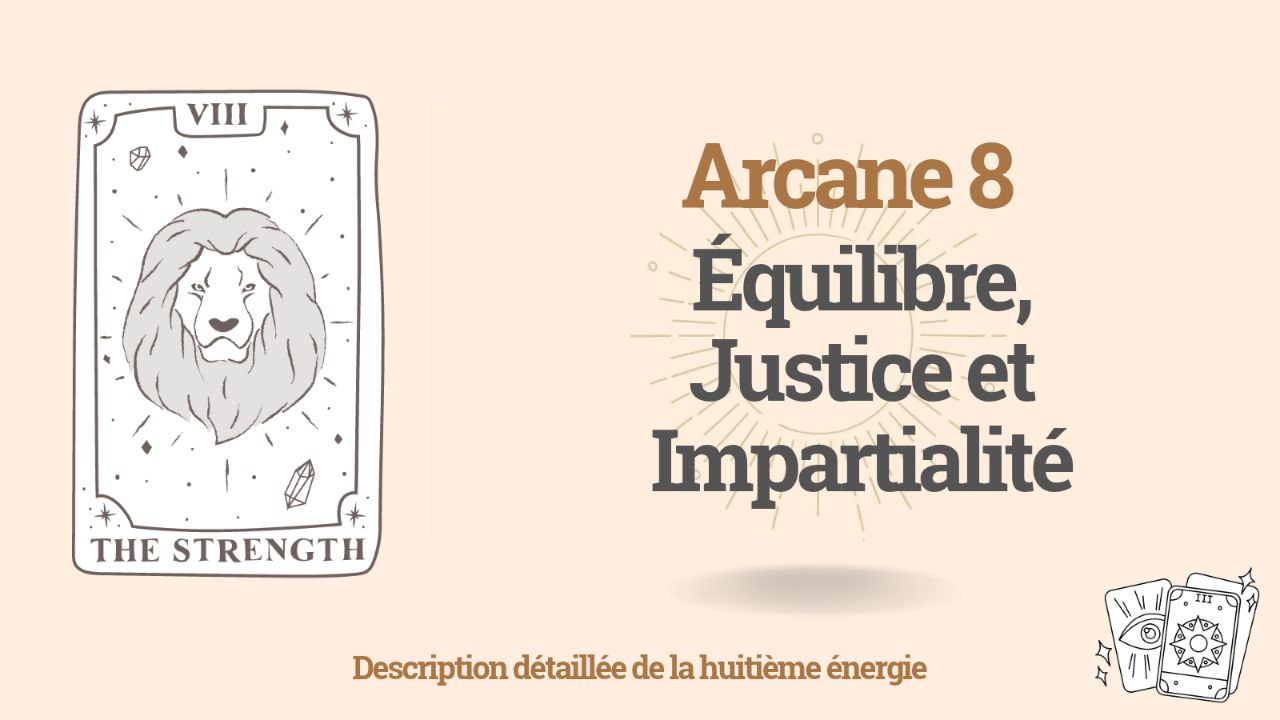 Huitième arcane (8) dans la Matrice du Destin : Équilibre, Justice et Impartialité 1 Huitième arcane dans la Matrice du Destin : Équilibre, Justice et Droiture