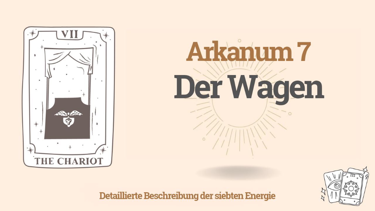 Der siebte Arkana der Schicksalsmatrix: Der Wagen (7 Energie)