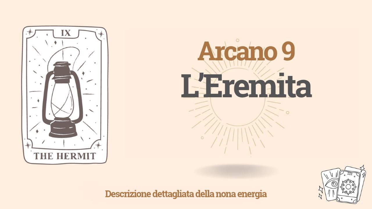 Il Nono Arcano nella Matrice del Destino: L’Eremita (9 energia) 1 Nono Arcano nella Matrice del Destino