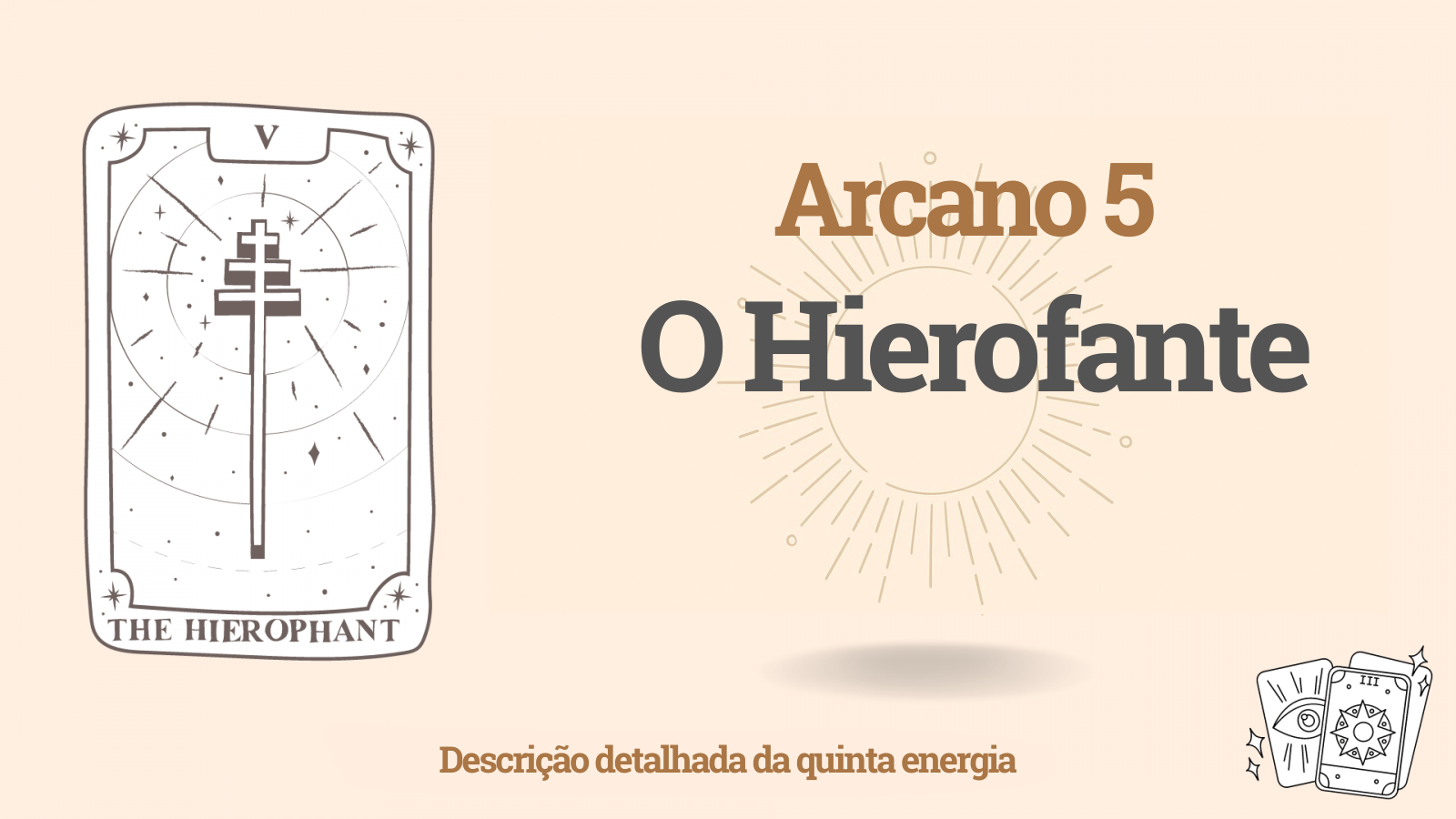 Quinto Arcano na Matriz do Destino: código 5 do destino – energia Hierofante 1 Quinto Arcano na Matriz do Destino: código 5 do destino – energia Hierofante