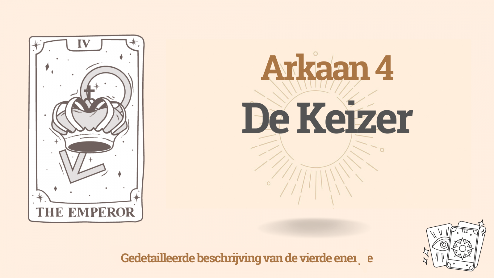 De vierde Arcaan (4) in de Matrix van het Lot: De Keizer