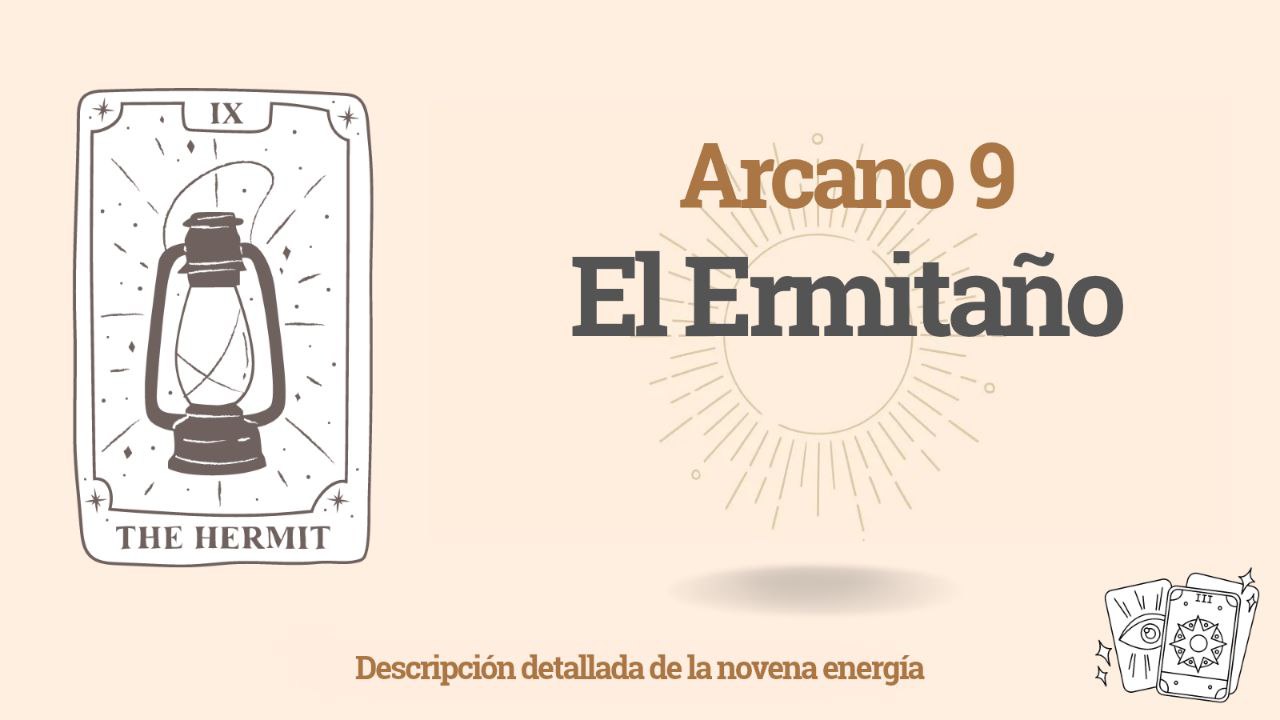 El noveno Arcano en la Matriz del Destino: El Ermitaño (energía 9) 1 noveno Arcano en la Matriz del Destino: