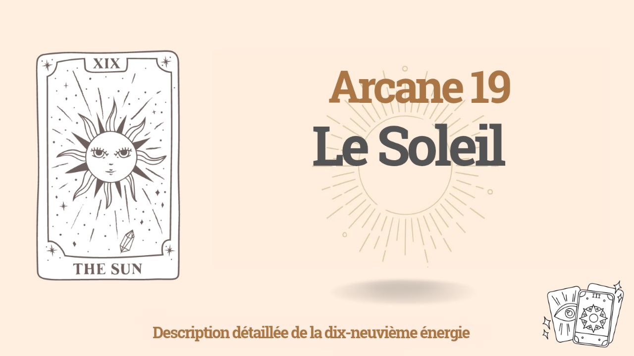 Dix-neuvième énergie (19) dans la Matrice du Destin : Le Soleil 1 Dix-neuvième énergie (19) dans la Matrice du Destin : Le Soleil