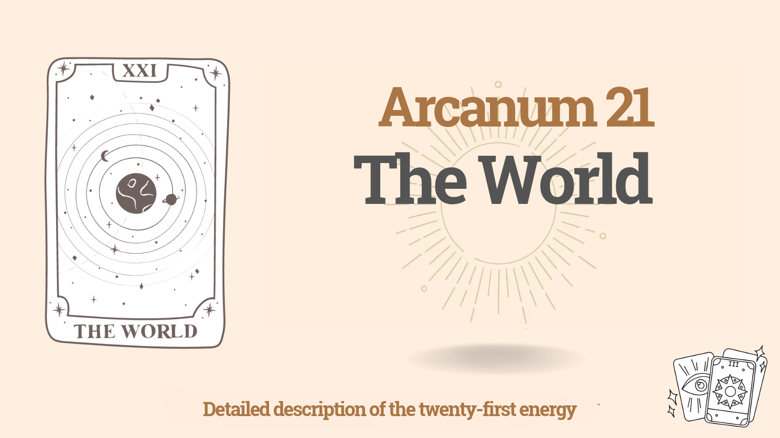 The Twenty-First Arcanum (21) in the Destiny Matrix: The World 1 The Twenty-First Arcanum (21) in the Destiny Matrix: The World