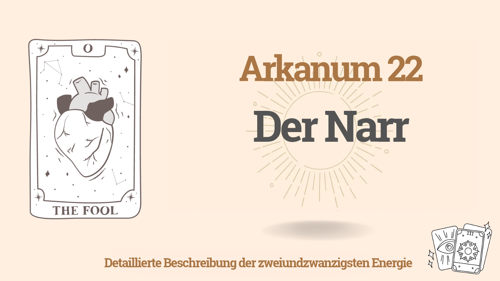 Zweiundzwanzigste Energie (22) der Schicksalsmatrix: Der Narr 1 Zweiundzwanzigste Energie (22) der Schicksalsmatrix: Der Narr