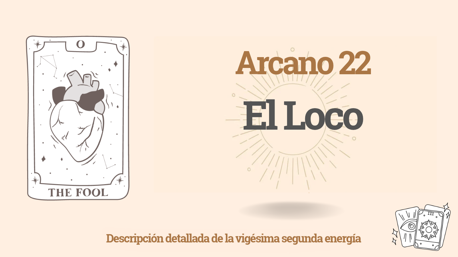 Energía Veintidós (22) de la Matriz del Destino: El Loco 1 Energía Veintidós (22) de la Matriz del Destino: El Loco