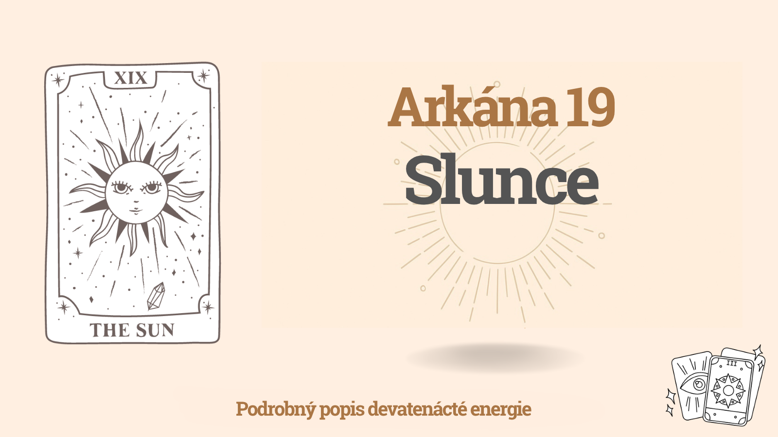 Devatenáctá energie (19) v Matici osudu: Slunce