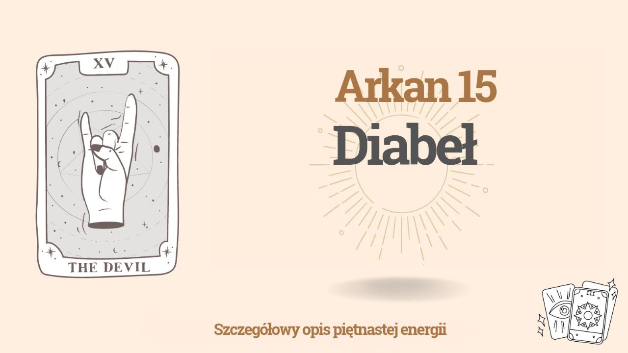 Piętnasty Arkan (15) w Matrycy Przeznaczenia człowieka: Diabeł 1 Piętnasty Arkan (15) w Matrycy Przeznaczenia człowieka: Diabeł