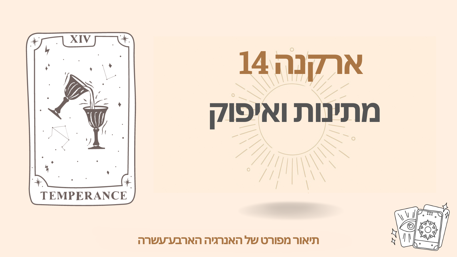 הארקנה הארבע-עשרה – מתינות