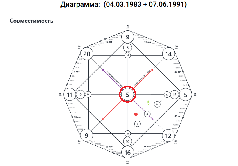 Как расшифровать матрицу совместимости + разбор матрицы совместимости Эмили Ратаковски и Эрика Андре (12)
